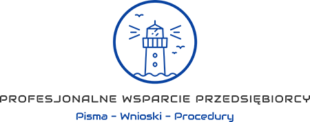 Profesjonalne Wsparcie Przedsiębiorcy Pisma - Wnioski - Procedury - logo